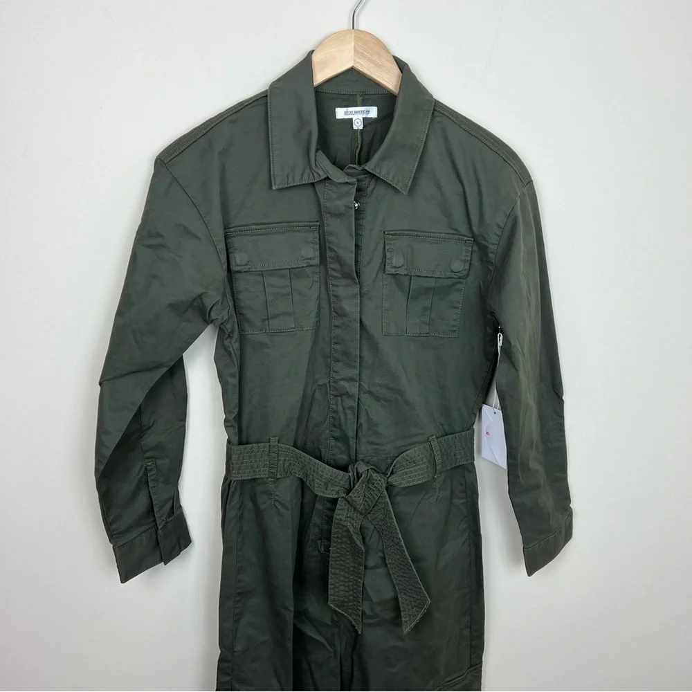 NWT Good American FemFlight Jumpsuit Size 0 - Picture 5 of 16